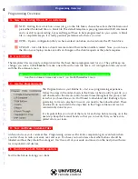 Preview for 8 page of Universal Remote Control Medius TX-1000 Complete Control Programming Manual