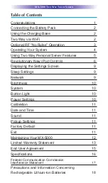 Preview for 3 page of Universal Remote Control MX-5000 Network Wand Manual