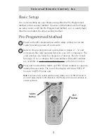 Preview for 7 page of Universal Remote Control omega MX-650 Owner'S Manual