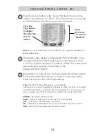 Preview for 15 page of Universal Remote Control omega MX-650 Owner'S Manual