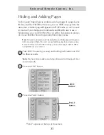 Preview for 25 page of Universal Remote Control omega MX-650 Owner'S Manual