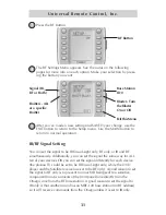 Preview for 33 page of Universal Remote Control omega MX-650 Owner'S Manual