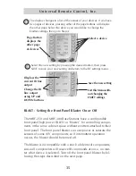 Preview for 37 page of Universal Remote Control omega MX-650 Owner'S Manual