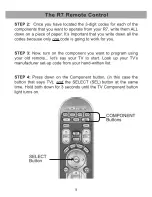 Preview for 11 page of Universal Remote Control R7 - SPECS SHEET Owner'S Manual