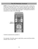 Preview for 28 page of Universal Remote Control R7 - SPECS SHEET Owner'S Manual