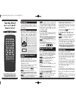 Preview for 1 page of Universal Remote Control UR-J22TVE Operating Manual