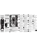 Universal Remote Control UR4U-MDVR-CHD2 - MOTOROLA AND SCIENTIFIC ATLANTA DIGITAL Operating Instructions preview