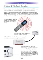 Preview for 5 page of Universal Remote Genesis MX-900 Manual