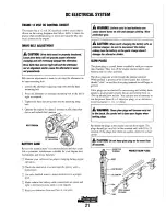 Preview for 31 page of Universal M-25XPA Operator'S Manual