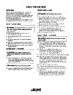 Preview for 3 page of Universal M-25XPB(C) Operator'S Manual