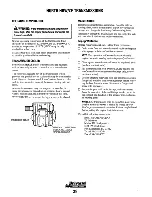 Preview for 45 page of Universal M-25XPB(C) Operator'S Manual