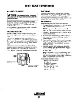 Preview for 45 page of Universal M2-12A(C) Operating Instructions Manual