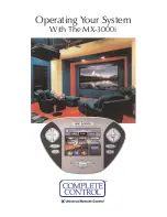 Universal MX-3000i Operating Manual preview