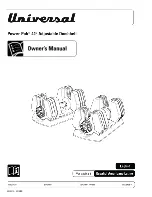 Preview for 1 page of Universal POWER PAK 003-3818091510B Owner'S Manual