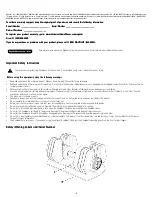 Preview for 2 page of Universal POWER PAK 003-3818091510B Owner'S Manual