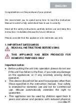 Preview for 22 page of universalblue UBT2500-20 Instruction Manual