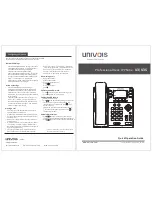 Preview for 1 page of Univois U3 Quick Operation Manual