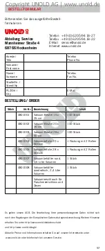 Preview for 57 page of Unold 48090 Instructions For Use Manual