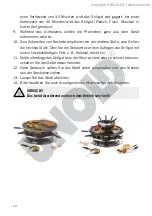 Preview for 14 page of Unold 48726 Instructions For Use Manual