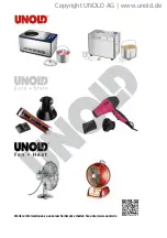 Preview for 3 page of Unold 86525 Instructions For Use Manual