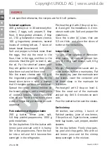 Preview for 26 page of Unold EDEL 58535 Instructions For Use Manual