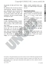 Preview for 47 page of Unold EDEL 58535 Instructions For Use Manual