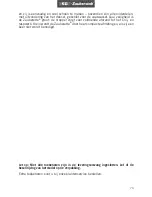 Preview for 73 page of Unold ESGE-Zauberstab M 100 D Instructions For Use Manual