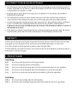 Preview for 15 page of Unwin OR01 User Operating Instructions Manual