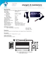 UPG 3-Stage Switch Mode Fan Cooled Charger 24BC5000TFG-1 Specification Sheet preview