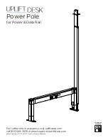 Uplift Desk Power Pole Instructions Manual preview