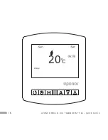 Preview for 16 page of Uponor T-26 230 V Quick Manual