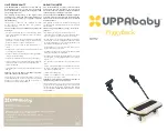 Preview for 1 page of UPPAbaby VISTA PiggyBack 0062 Manual