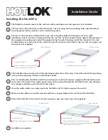 Preview for 2 page of Upsite HOTLOK Switchfix SF001-PR3 Installation Manual