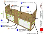 Preview for 35 page of Urban Coop Company Round-TopWalk-InCoop Harvey's Hen House Assembly Instructions Manual