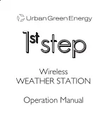 Urban Green Energy 1st step Operation Manual preview