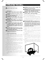 Preview for 14 page of Urban 62409 Operating Instructions Manual