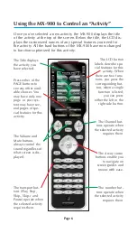 Preview for 9 page of URC MX-980 Operating Instructions Manual