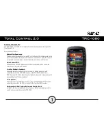 Preview for 3 page of URC Total Control 2.0 Owner'S Manual