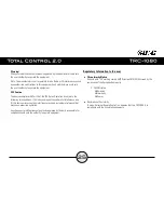 Preview for 27 page of URC Total Control 2.0 Owner'S Manual