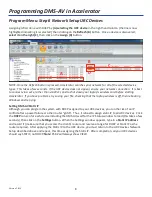 Preview for 10 page of URC Total Control DMS-AV TSP-2000 Manual