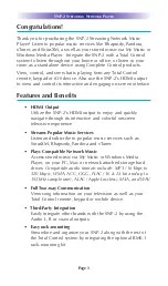 Preview for 4 page of URC Total Control SNP-2 Owner'S Manual