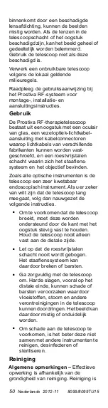 Preview for 50 page of Urologix Prostiva 8099 Instructions For Use Manual