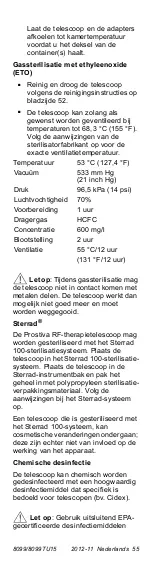 Preview for 55 page of Urologix Prostiva 8099 Instructions For Use Manual