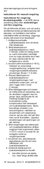 Preview for 78 page of Urologix Prostiva 8099 Instructions For Use Manual