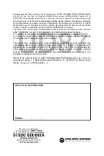 Preview for 48 page of Urrea UD87 User Manual And Warranty