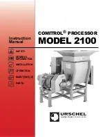 Preview for 1 page of Urschel COMITROL 2100 Instruction Manual