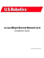 US Robotics USR997900 Installation Manual preview