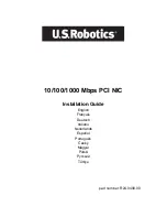 Preview for 1 page of US Robotics USR997902 Installation Manual