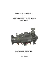 US Vacuum Pumps UDS Series Instruction Manual preview