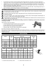 Preview for 11 page of USAG 922 B1 Original Instructions Manual